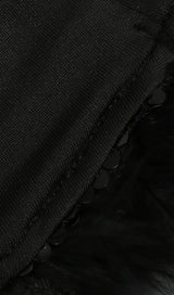 ONE SHOULDER SEQUIN MINI DRESS IN BLACK Dresses styleofcb 