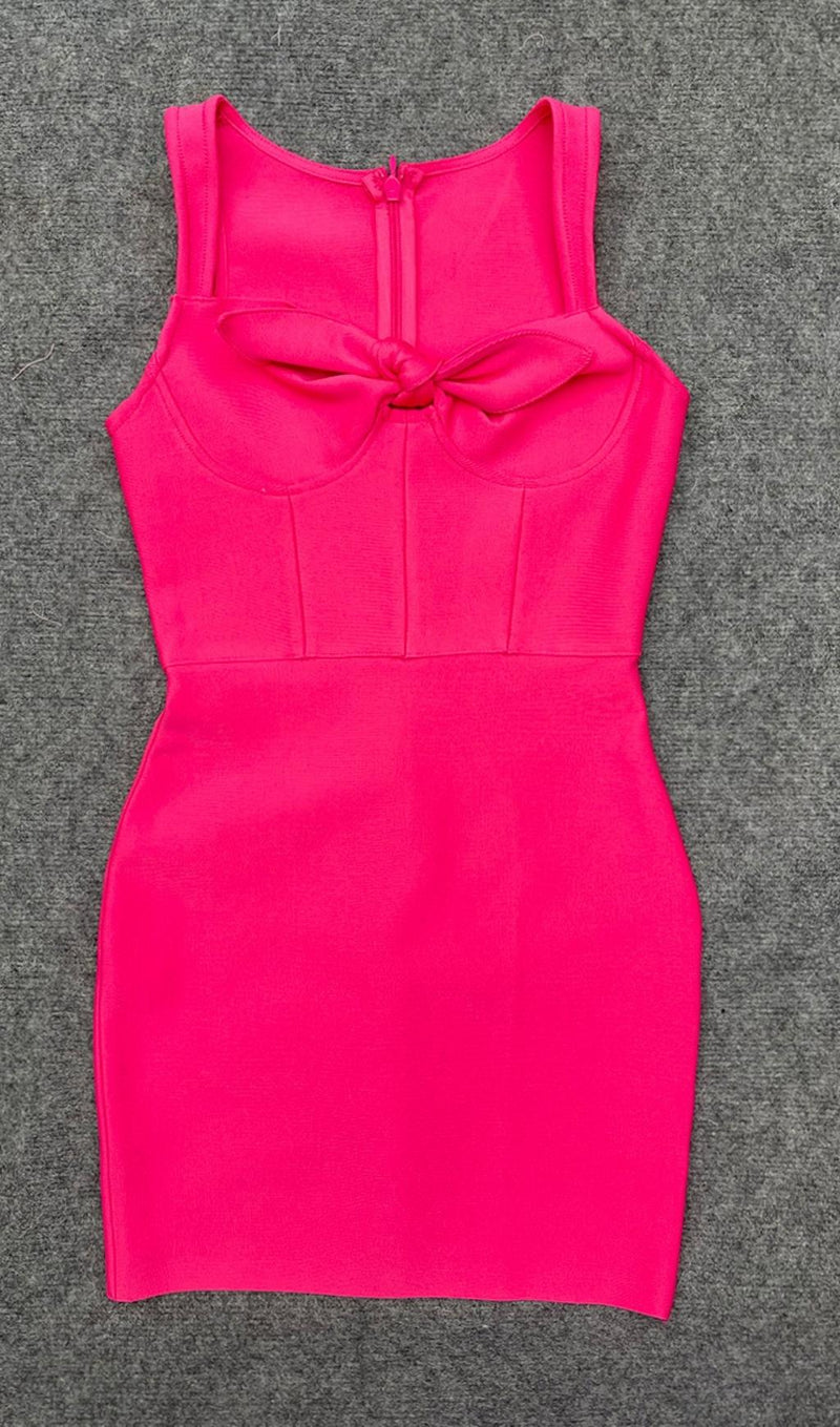 CHAIN MIDI DRESS IN PINK Dresses styleofcb 