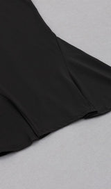 BACKLESS MIDI DRESS IN BLACK Dresses styleofcb 