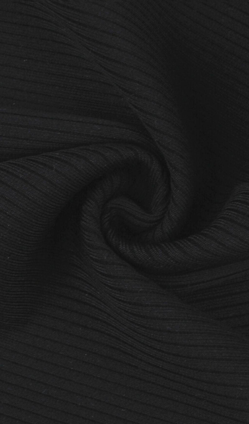 ASYMMETRIC BANDAGE MIDI DRESS IN BLACK Dresses styleofcb 