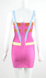 BANDAGE MIDI DRESS IN PINK Dresses styleofcb 