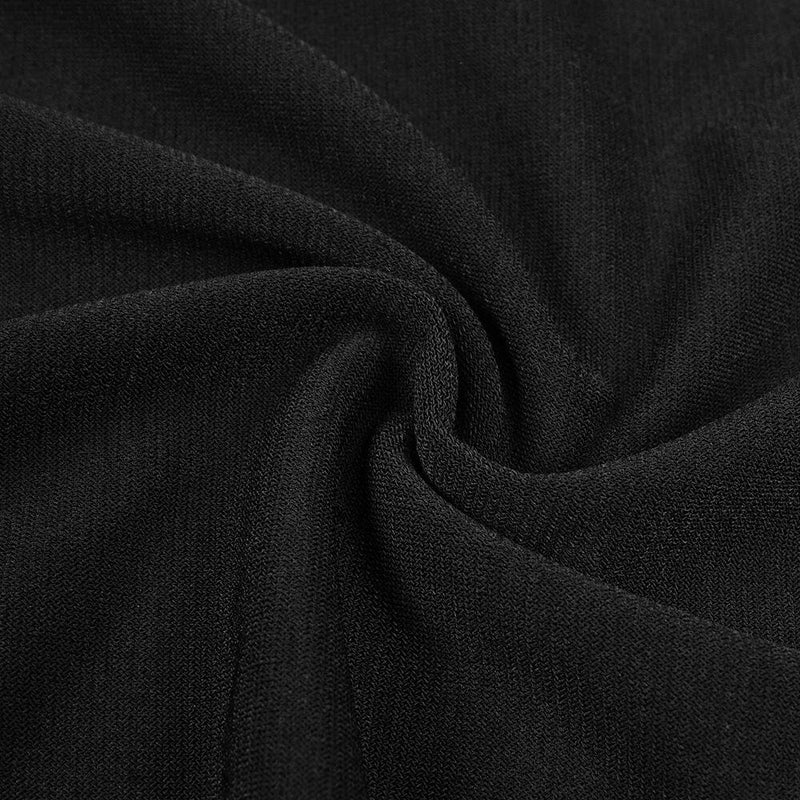 SATIN BACKLESS HIP WRAP MIXI DRESS IN BLACK DRESS styleofcb 