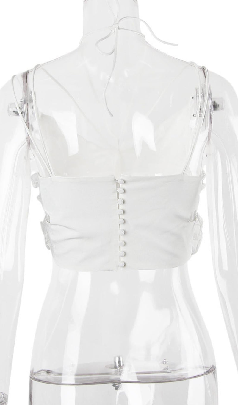 BUTTERFLY TOPS IN WHITE Clothing styleofcb 