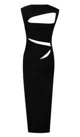 CUTOUT MAXI DRESS IN BLACK Dresses styleofcb 