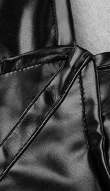 Corset Leather Sling Dress styleofcb 