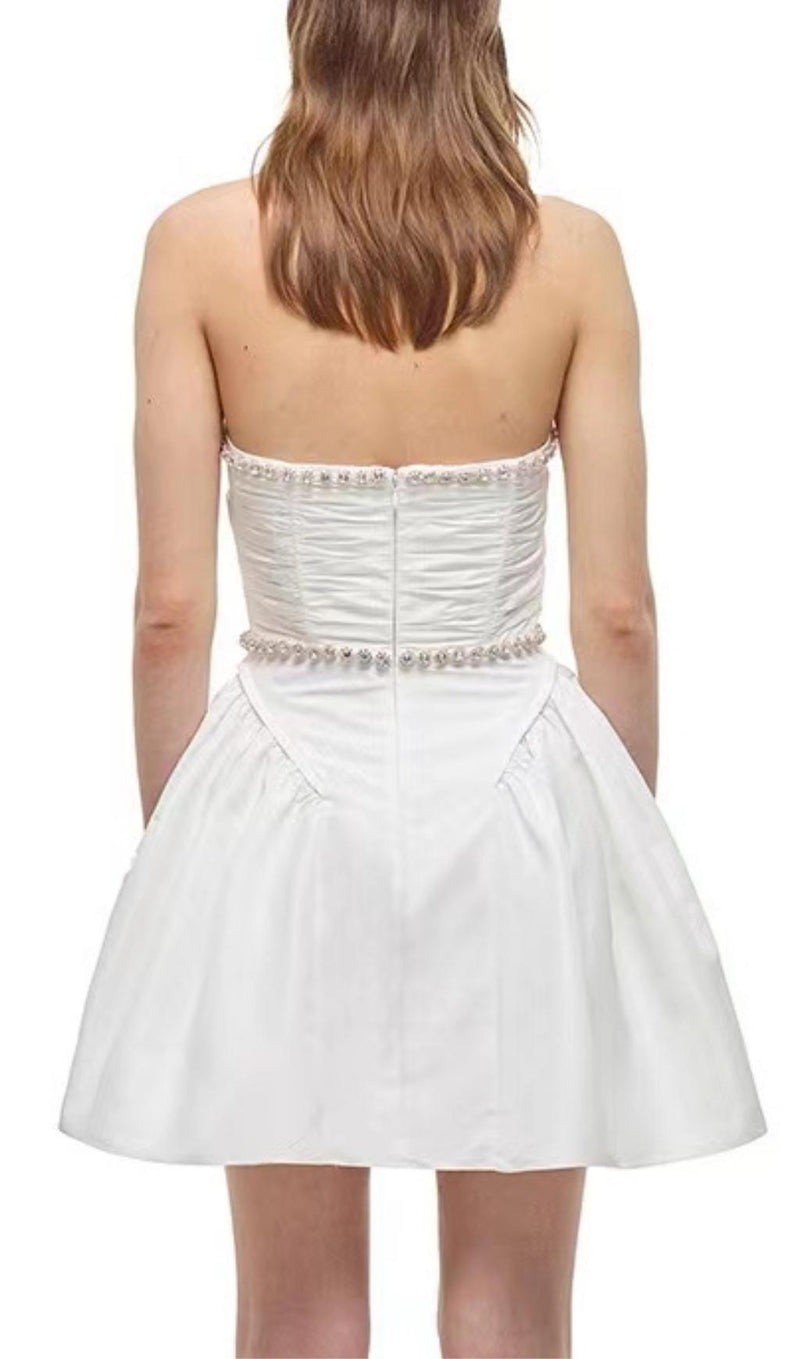 DIAMOND CHAIN DRESS IN WHITE Dresses styleofcb 