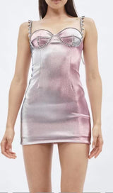 DIAMOND LASER MINI DRESS Dresses styleofcb 