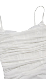 FISHBONE MIDI DRESS IN WHITE Dresses styleofcb 