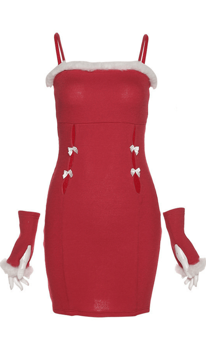 Fashion fleece suspender dress styleofcb S DRESS 