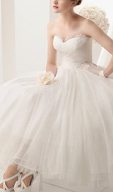 BANDEAU SHORT WEDDING DRESS IN WHITE styleofcb 