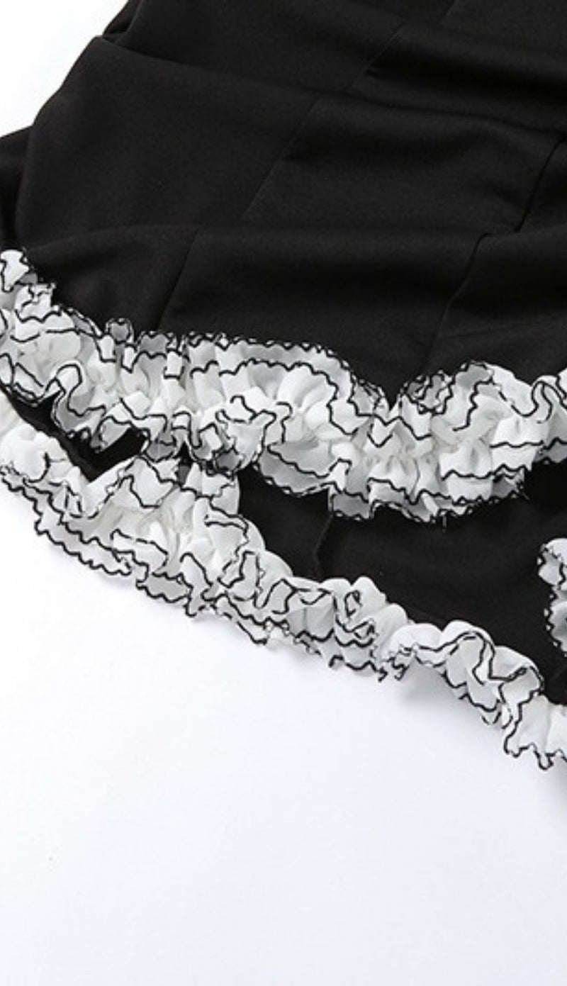 Irregular embroidered lace dress styleofcb 