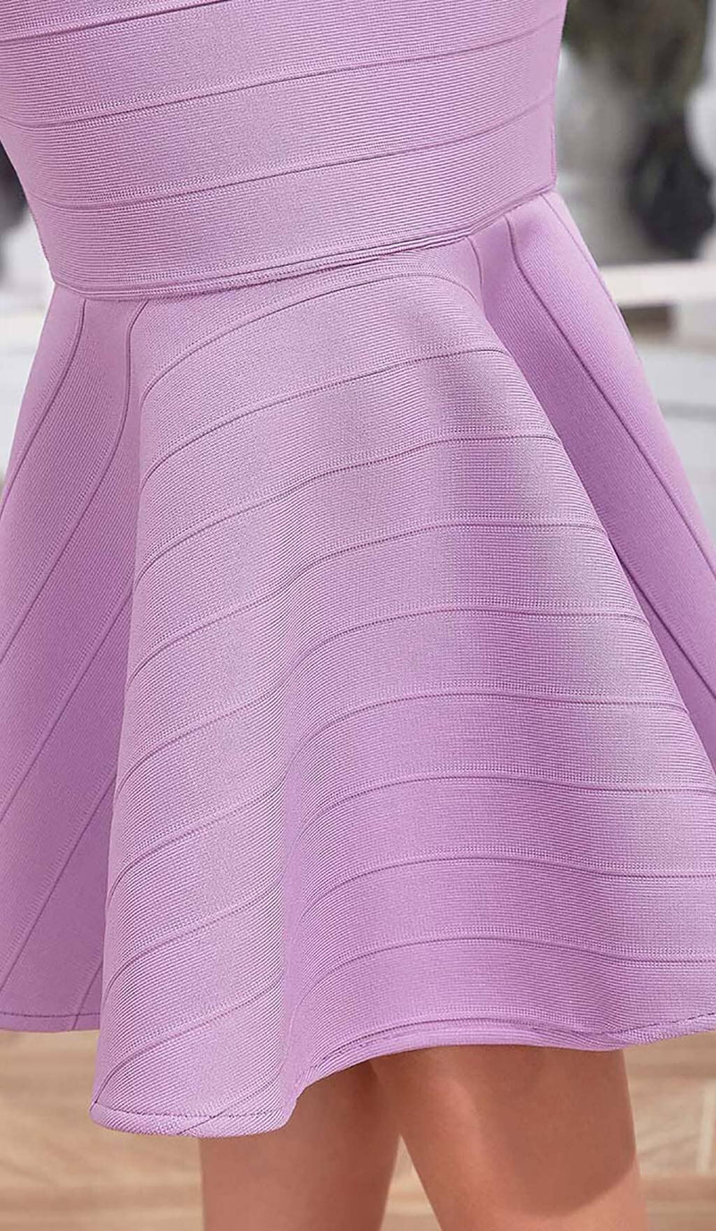 MERMAID CORSET MIDI DRESS IN PURPLE DRESS STYLE OF CB 