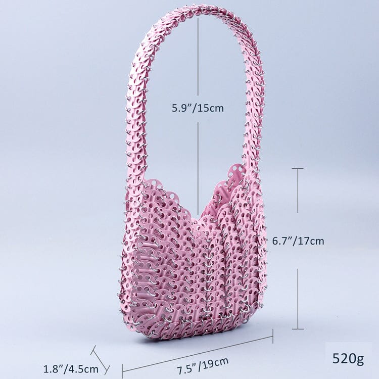 CHAINMAIL BAG IN PINK Bags styleofcb 