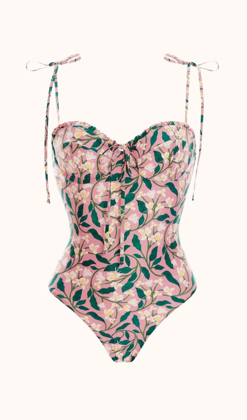 Padme Floral Swimwear Two Piece Set Swimwear styleofcb 