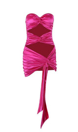 STRAPLESS MINI DRESS IN PINK Dresses styleofcb XS PINK 