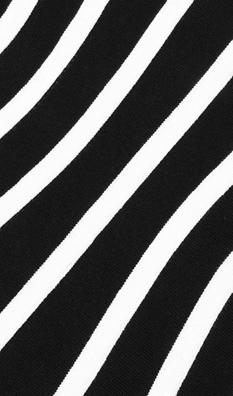 Zebra Black Strapless French dress styleofcb 