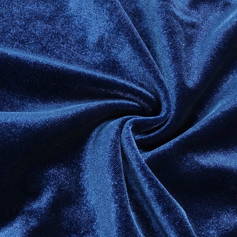 OFF SHOULDER WAIST HOLLOW VELVET MAXI DRESS IN BLUE styleofcb 