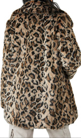 LOLA LEOPARD BLAZER COAT